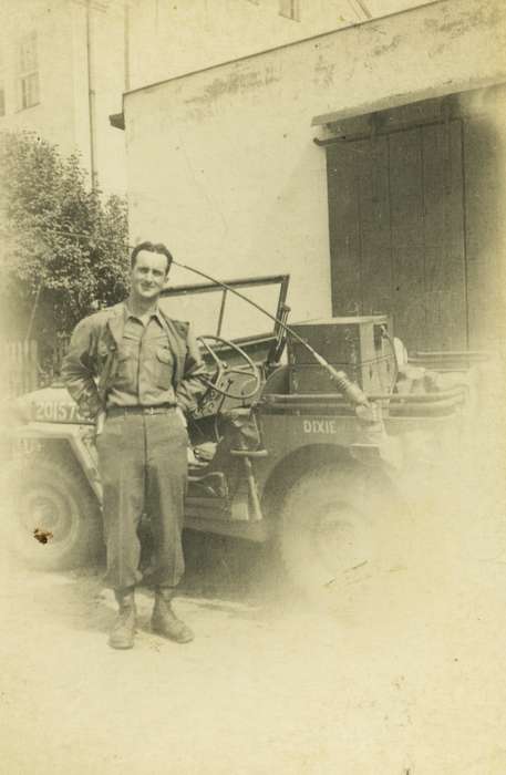 Iowa History, Military and Veterans, history of Iowa, army, Iowa, Baker, Earline