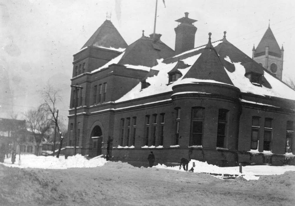 Winter, history of Iowa, post office, Iowa, Iowa History, Ottumwa, IA, Cities and Towns, Lemberger, LeAnn