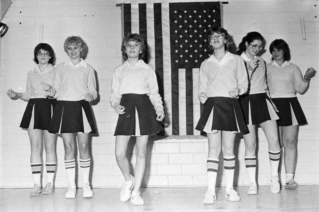Iowa, Children, Coon Rapids, United States, historic, history, Coon Rapids Enterprise, Photos, cheerleader, IA, stage, performance, ia, Entertainment