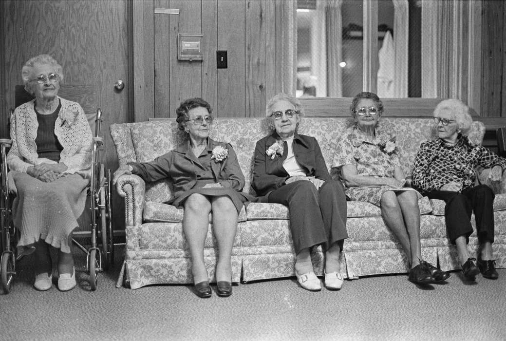 Coon Rapids Enterprise, Coon Rapids, Iowa, Portraits - Group, historic, elderly, United States, ia, history, Photos, IA