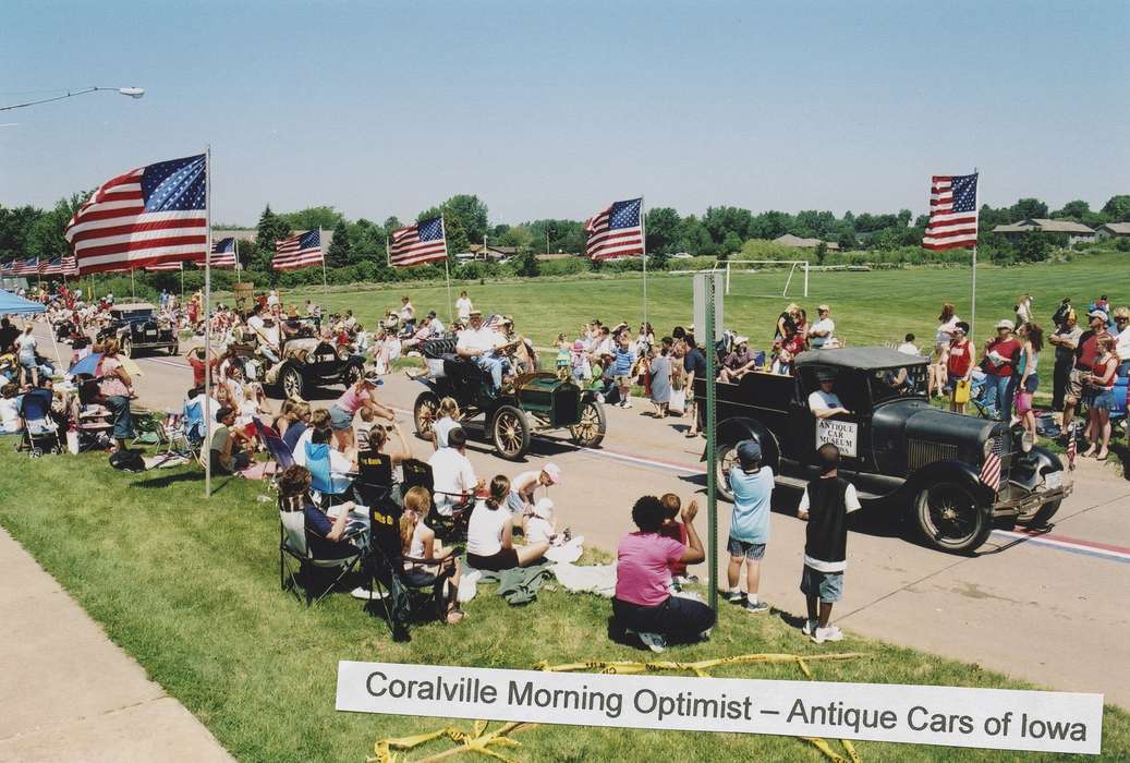 parade, Motorized Vehicles, Fairs and Festivals, Johnson County Historical Society, Holidays, museum, fourth of july, model t