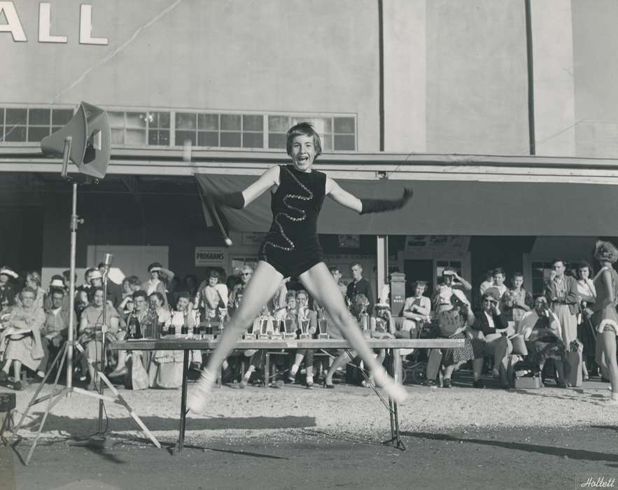 Entertainment, baton, Photos, speaker, history, ia, Civic Engagement, Portraits - Group, audience, teen, smile, Iowa, historic, national cattle congress, cattle congress, event, IA, Portraits - Individual, Black Hawk, Children, leotard, Waterloo, Grout Museum of History and Science, United States