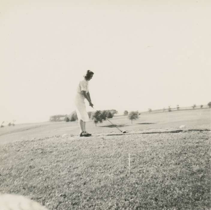 Sports, Ackley, IA, Mortenson, Jill, history of Iowa, golf, Iowa, Iowa History