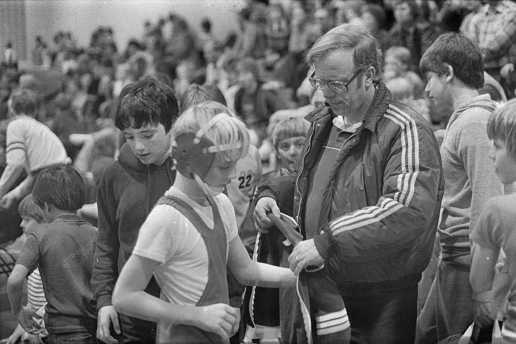 Coon Rapids Enterprise, Coon Rapids, student, competition, Winter, historic, Schools and Education, audience, glasses, history, ia, athlete, Iowa, Sports, wrestling, coach, United States, Children, athletics, child, Photos, IA