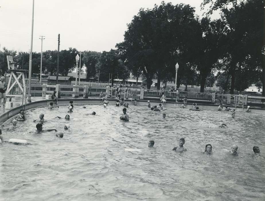 swimming pool, Waverly Public Library, Children, swimming, Iowa History, Leisure, Civic Engagement, fence, Waverly, IA, Iowa, swimming cap, history of Iowa, Outdoor Recreation