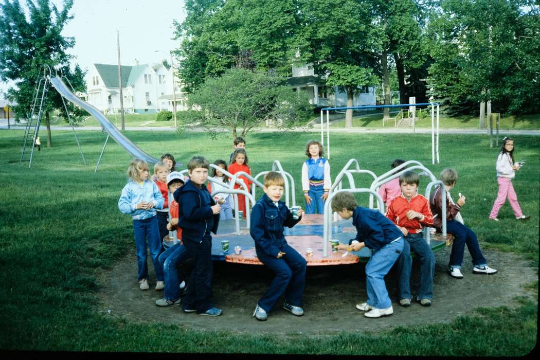 school trip, playground equipment, Photos, Children, ia, United States, missouri trip, Iowa, history, Coon Rapids Enterprise, second grade missouri trip, Outdoor Recreation, playground, MO, historic, merry-go-round, Schools and Education