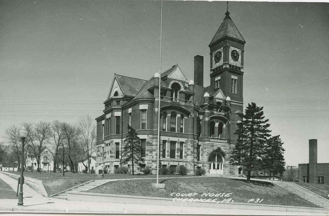 courthouse, Cherokee, IA, history of Iowa, Dean, Shirley, Cities and Towns, Iowa, Iowa History