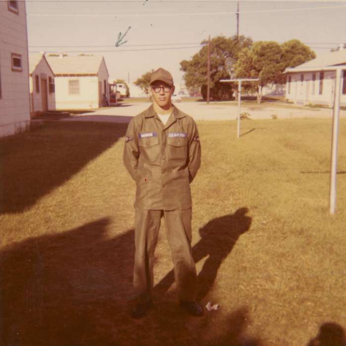 Military and Veterans, uniform, Kolb, Elaine, Portraits - Individual, Iowa History, Fort Dodge, IA, Iowa, history of Iowa