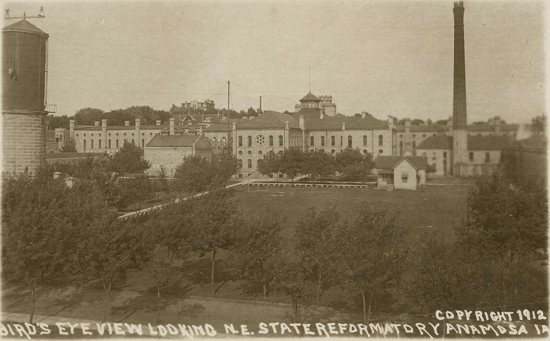 history of Iowa, anamosa state penitentiary, Iowa History, Iowa, Hatcher, Cecilia, Anamosa, IA, Prisons and Criminal Justice