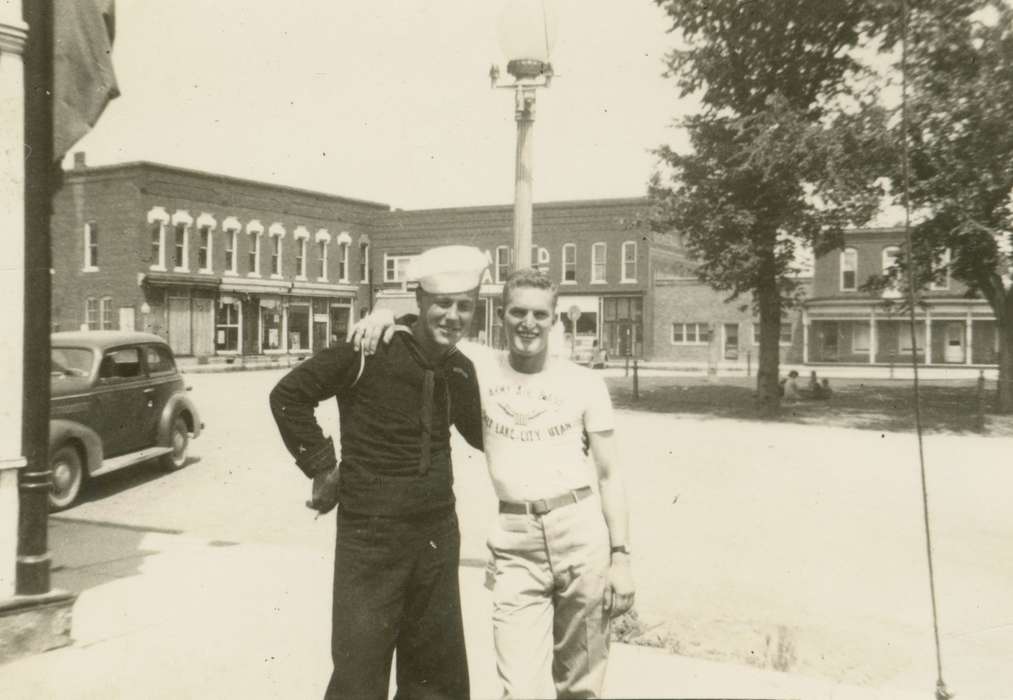 uniform, IA, Portraits - Group, Stater, Connie, history of Iowa, Iowa History, Military and Veterans, navy, Iowa
