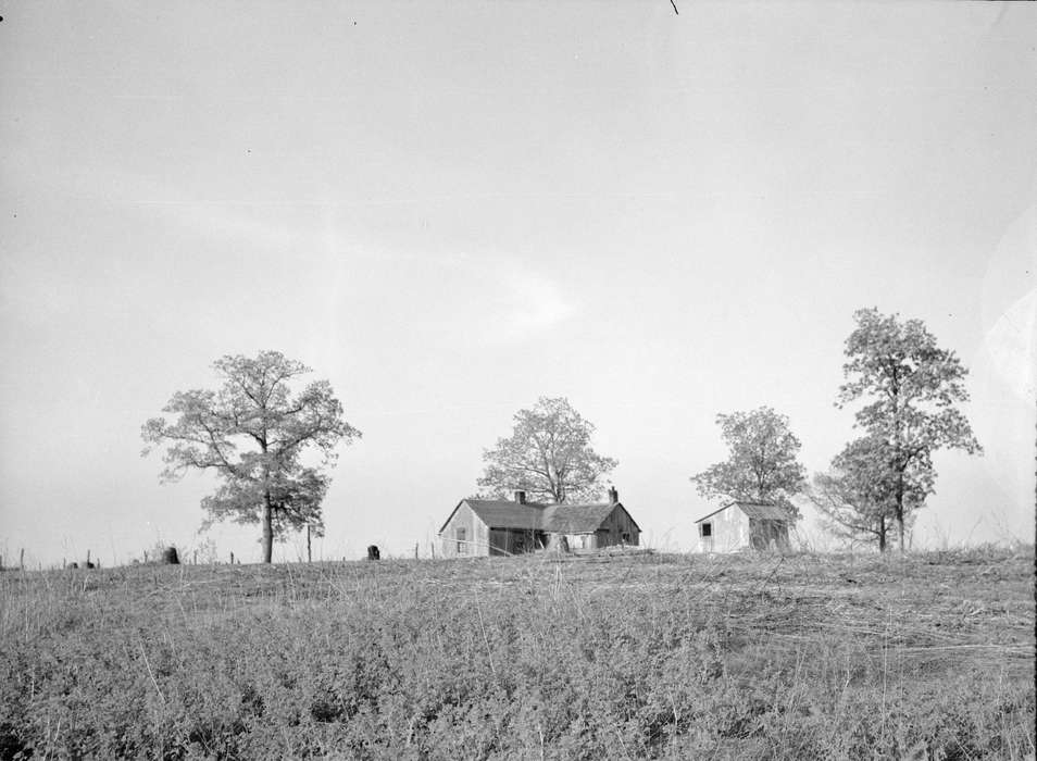 prairie, Landscapes, Library of Congress, Homes, Iowa, Iowa History, history of Iowa, farm house, Farms