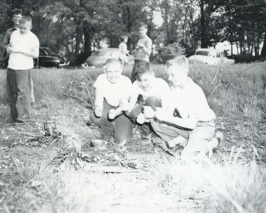 boy scouts, outdoors, Waverly Public Library, Children, Iowa History, boys, Iowa, history of Iowa