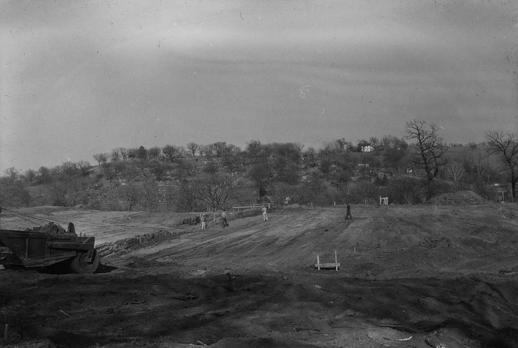 Coon Rapids, Labor and Occupations, Photos, Coon Rapids Enterprise, history, ia, IA, Iowa, Schools and Education, Landscapes, construction, historic, United States