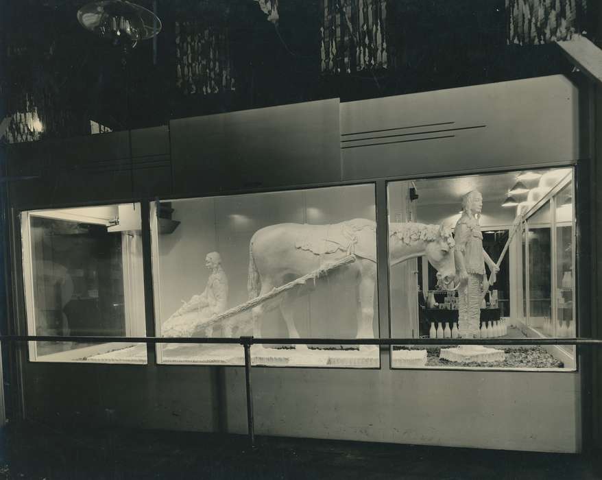 refrigerator, Businesses and Factories, Black Hawk, IA, history, historic, Iowa, ia, butter sculpture, Waterloo, United States, Photos, cattle congress, butter, Food and Meals, creamery, Fairs and Festivals, national cattle congress, Grout Museum of History and Science