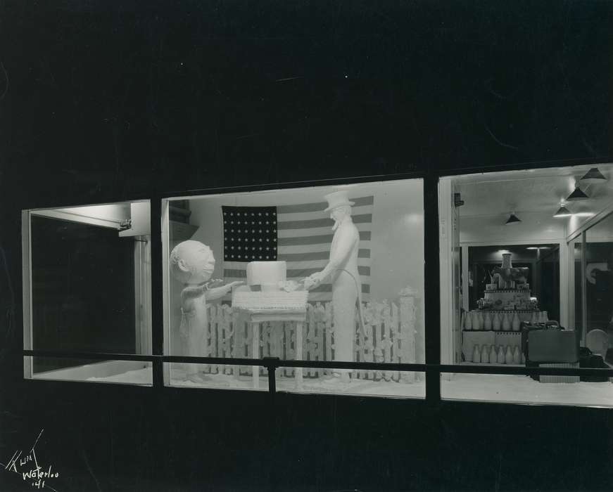 refrigerator, Businesses and Factories, Black Hawk, IA, history, historic, Iowa, ia, butter sculpture, Waterloo, United States, Photos, cattle congress, butter, Food and Meals, Fairs and Festivals, national cattle congress, Grout Museum of History and Science