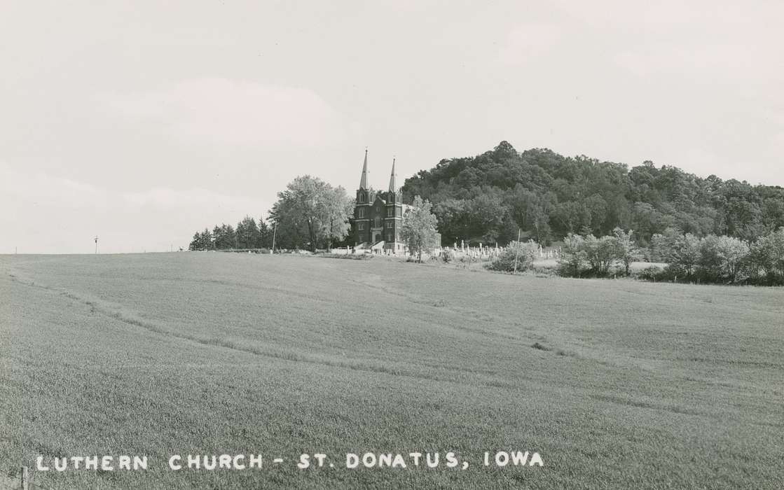 church, St. Donatus, IA, history of Iowa, Palczewski, Catherine, Religious Structures, Iowa, Iowa History