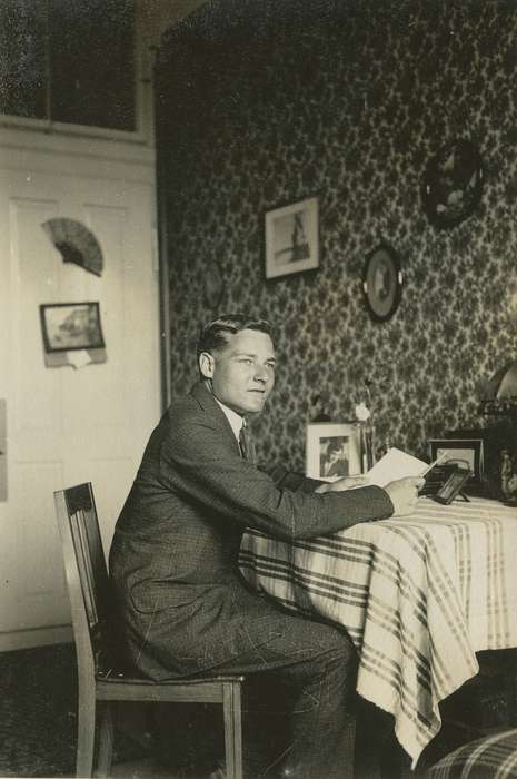 Homes, reading, Fabos, Edith, wallpaper, table, Leisure