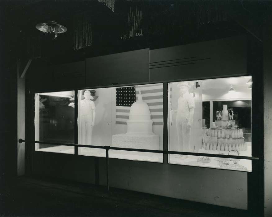 refrigerator, Businesses and Factories, Black Hawk, IA, history, historic, Iowa, ia, butter sculpture, Waterloo, United States, Photos, cattle congress, butter, Food and Meals, Fairs and Festivals, national cattle congress, Grout Museum of History and Science