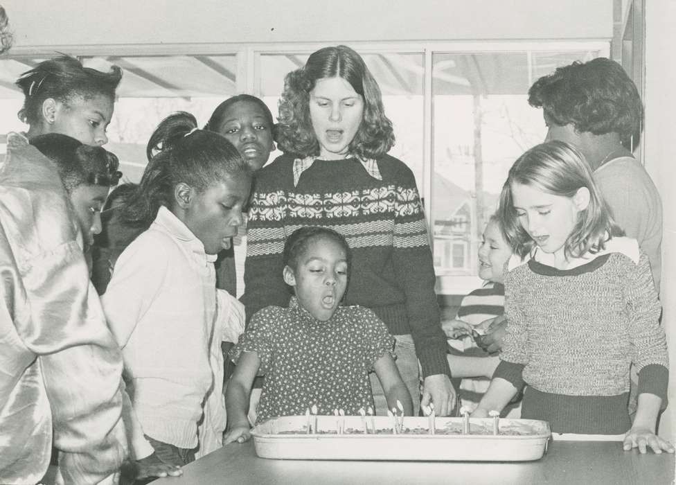 Black Hawk, history, historic, boys & girls clubs of america, Waterloo, United States, IA, Boys & Girls Clubs of the Cedar Valley, Iowa, People of Color, Children, ia, Food and Meals, Photos, Portraits - Group