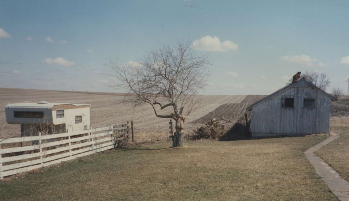 Landscapes, camper, Powers, Janice, field, Central City, IA, history of Iowa, Iowa, Iowa History, Barns, Farms