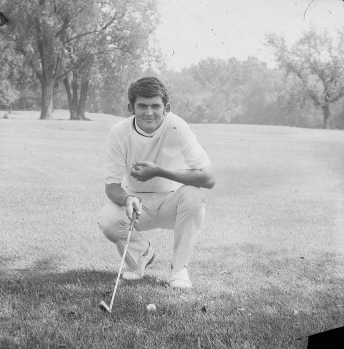 Portraits - Individual, Iowa, IA, United States, Sports, Photos, historic, Coon Rapids, golf ball, history, golf, ia, Coon Rapids Enterprise, golf club