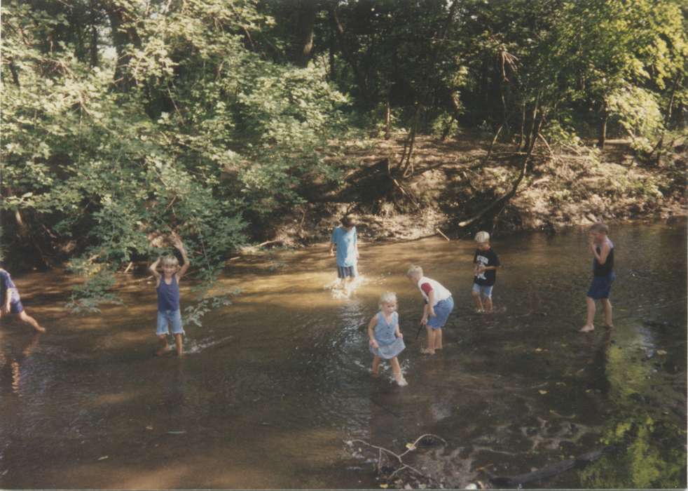 Children, Lakes, Rivers, and Streams, Meyer, Susie, Iowa History, river, Leisure, creek, Sumner, IA, Iowa, history of Iowa