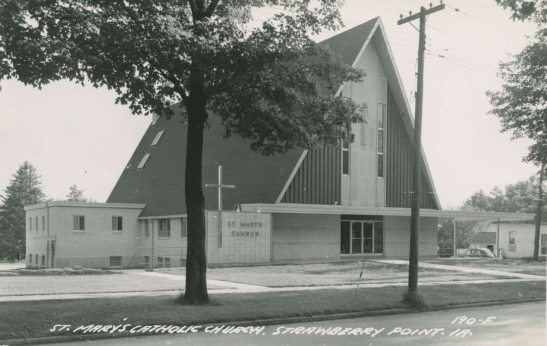 church, Cities and Towns, Iowa, Iowa History, Strawberry Point, IA, history of Iowa, Religious Structures, Palczewski, Catherine