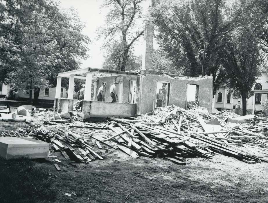 demolition, Waverly Public Library, Iowa History, history of Iowa, house, Homes, Iowa