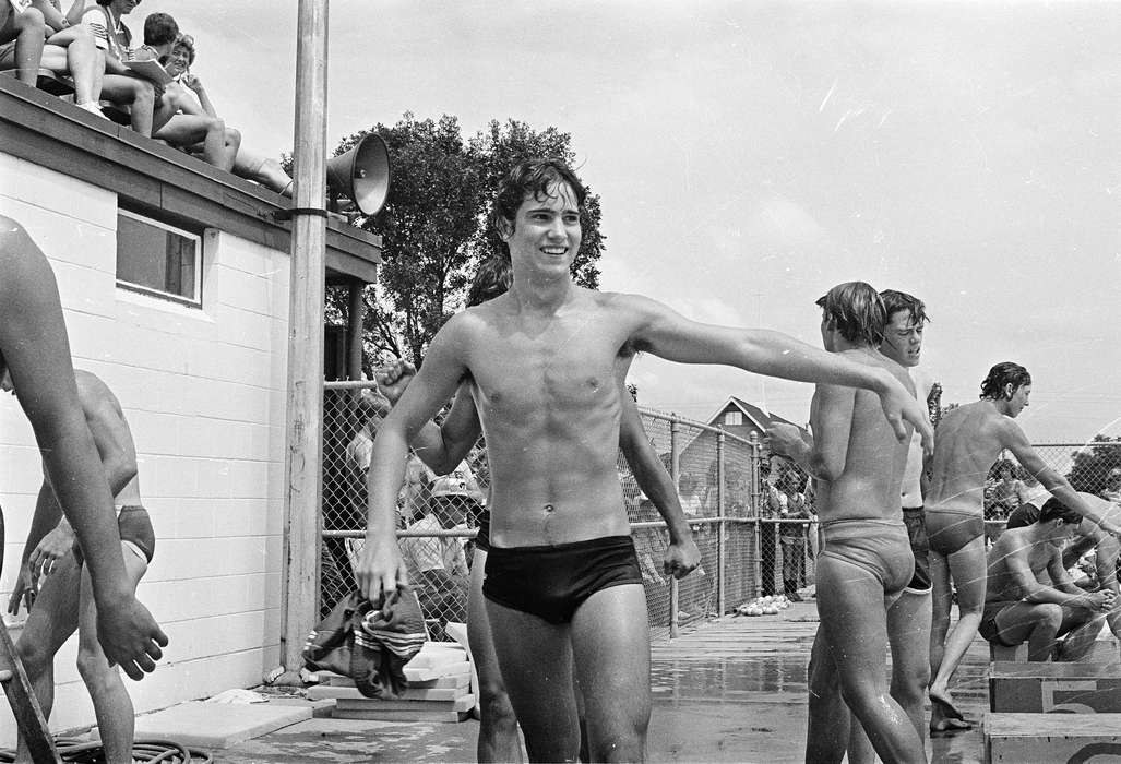swim team, Iowa, Children, Coon Rapids, United States, historic, history, Coon Rapids Enterprise, Sports, Photos, boy, IA, swim suit, ia