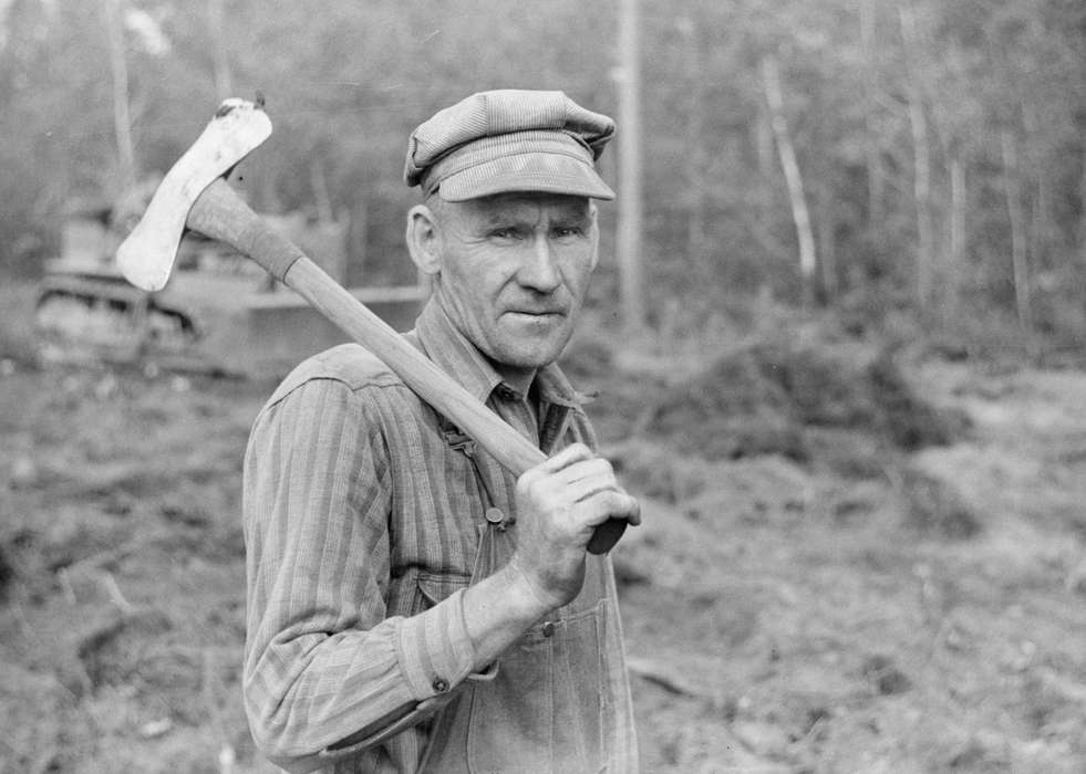 Portraits - Individual, history, Photos, axe, Minnesota, historic, mn, lumberjack, Library of Congress