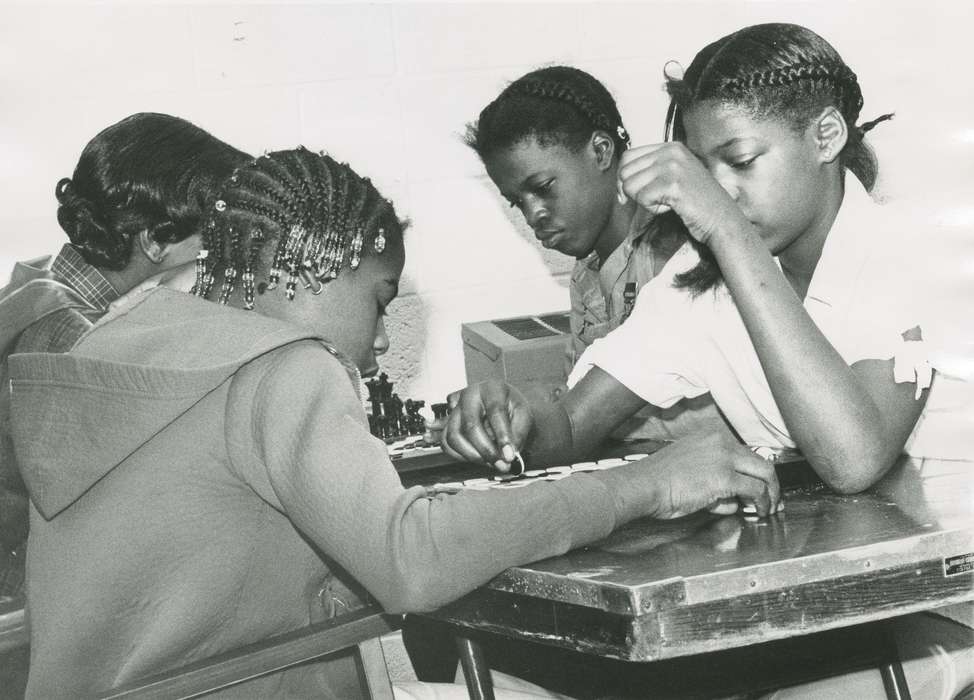 Black Hawk, checkers, boys & girls clubs of america, Boys & Girls Clubs of the Cedar Valley, children, IA, Iowa, boys and girls clubs of america, Children, game, ia, Leisure, Entertainment, chess, history, historic, Waterloo, United States, People of Color, Photos, Portraits - Group