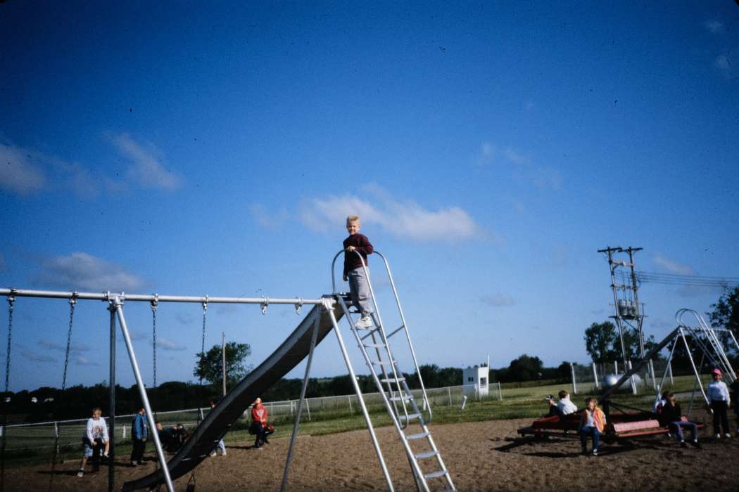 second grade missouri trip, school trip, slide, Children, ia, United States, MO, Schools and Education, missouri trip, Iowa, playground equipment, Coon Rapids Enterprise, playground, Photos, historic, history