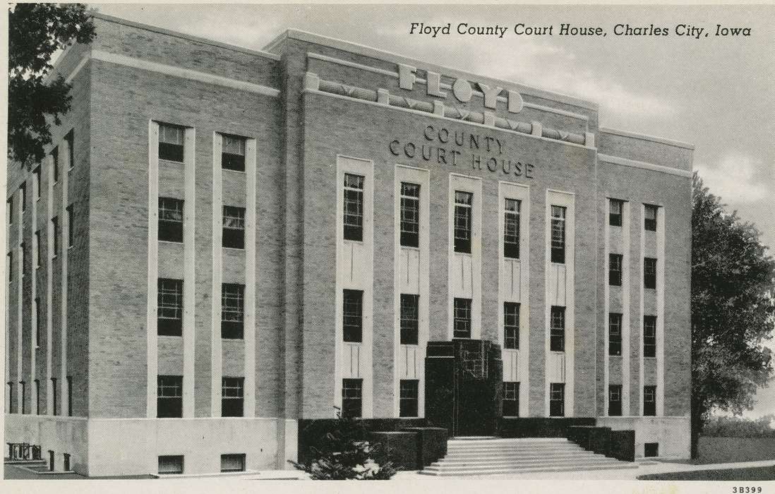 Charles City, IA, courthouse, history of Iowa, Dean, Shirley, Cities and Towns, Iowa, Iowa History