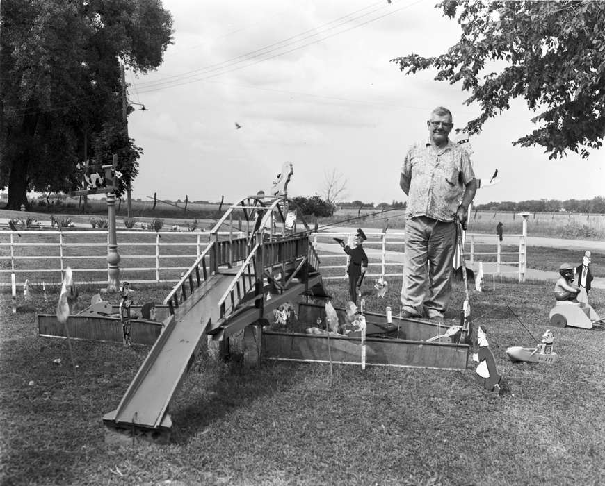 ia, woodworking, toy, Iowa, United States, historic, history, Photos, IA, Labor and Occupations, Washington Evening Journal, Keota, Portraits - Individual