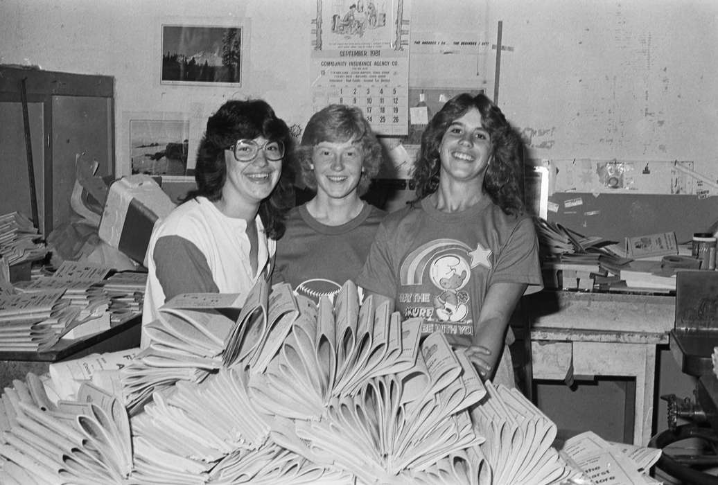 Businesses and Factories, Coon Rapids Enterprise, Coon Rapids, Iowa, calendar, Portraits - Group, historic, United States, Children, ia, history, Photos, IA