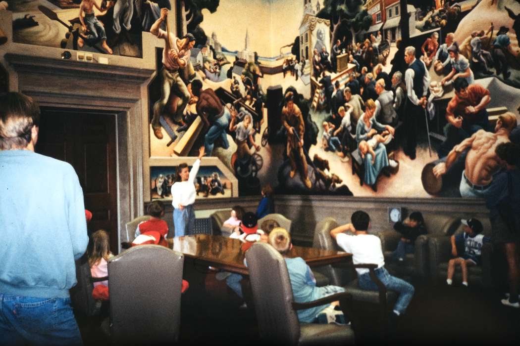 second grade missouri trip, school trip, Children, ia, United States, MO, Schools and Education, missouri trip, Iowa, mural, Coon Rapids Enterprise, Photos, historic, history