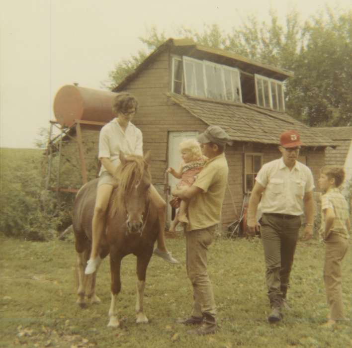 Hale, Gina, Iowa, horse, Animals, Humboldt County, IA, Families, history of Iowa, Iowa History