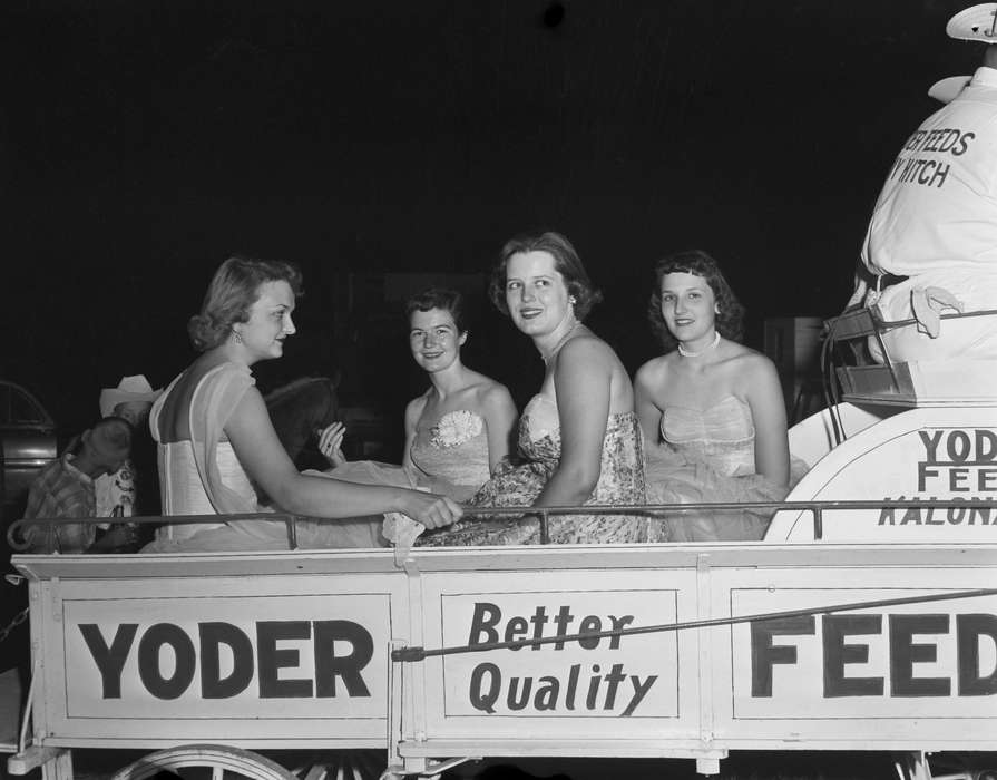Iowa, Fairs and Festivals, United States, historic, history, Photos, beauty queen, IA, Crawfordsville, Washington, pageant, Washington Evening Journal, ia