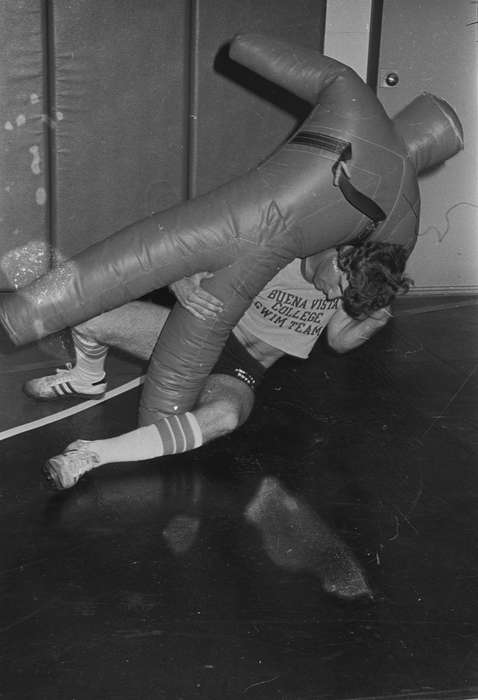 gym, wrestler, Photos, Sports, IA, punching bag, Coon Rapids Enterprise, history, ia, historic, Coon Rapids, football, United States, Iowa