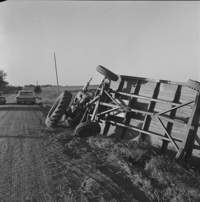 Iowa, IA, United States, ditch, Photos, Labor and Occupations, historic, Coon Rapids, history, Farming Equipment, ia, Coon Rapids Enterprise, tractor