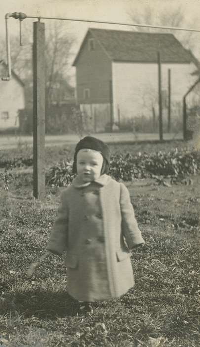 Webster City, IA, coat, McMurray, Doug, Children, Iowa History, Iowa, history of Iowa, hat