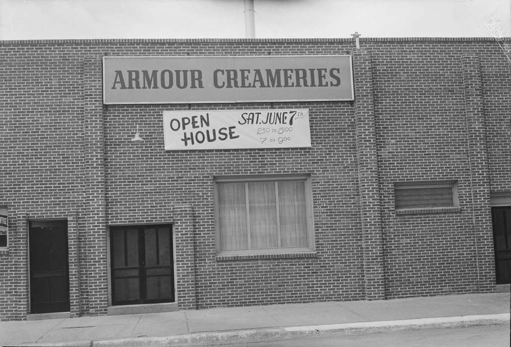 Businesses and Factories, Iowa, IA, United States, brick, store front, Photos, historic, Coon Rapids, creamery, Coon Rapids Enterprise, history, ia, open house, business