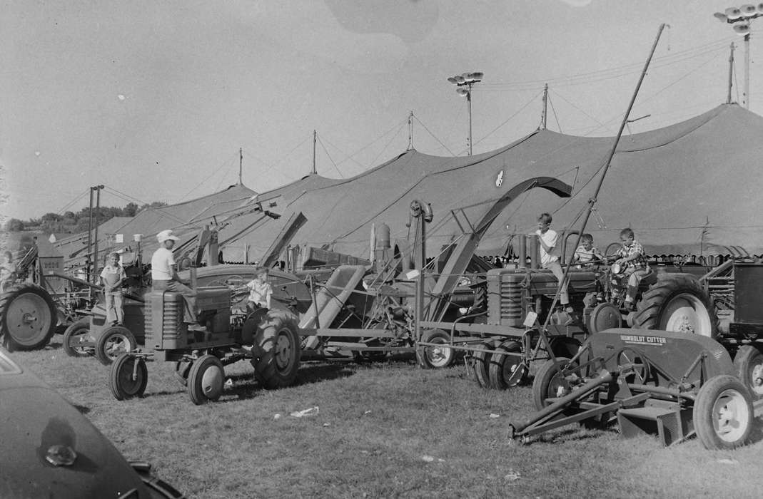 tractor, United States, history, ia, Photos, tent, equipment, Coon Rapids Enterprise, county fair, historic, Iowa, IA, Fairs and Festivals, Coon Rapids, Motorized Vehicles