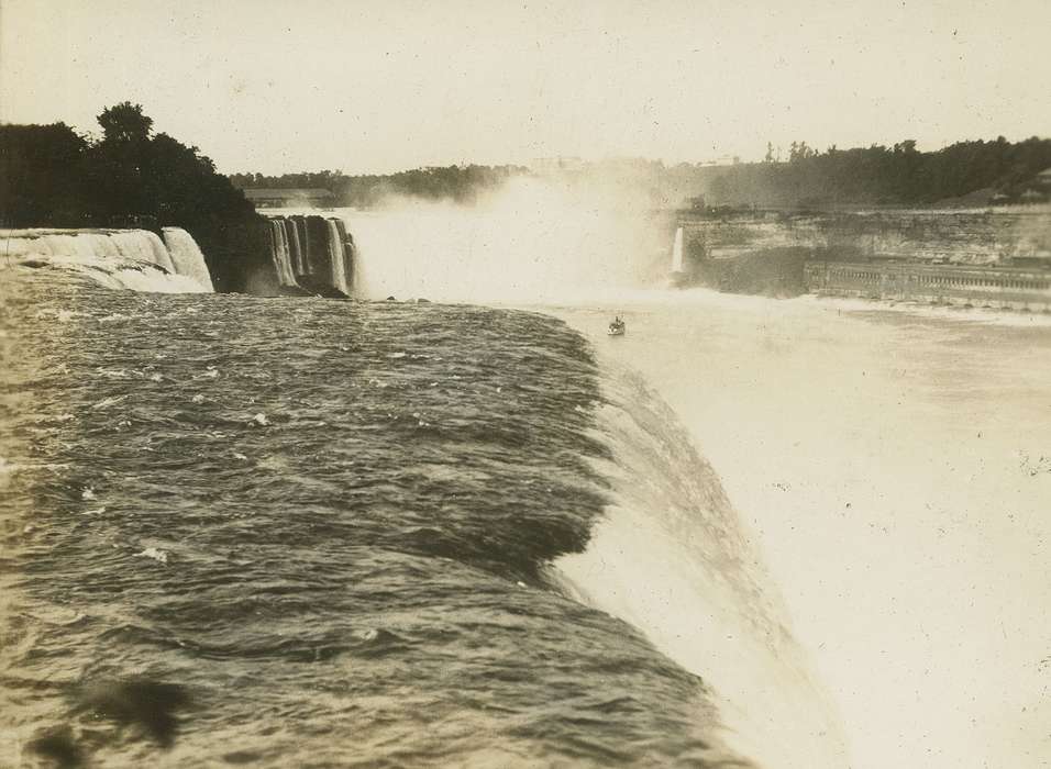 Niagara Falls, NY, Iowa History, Iowa, history of Iowa, Landscapes, waterfall, Lakes, Rivers, and Streams, McMurray, Doug, Travel, niagara falls