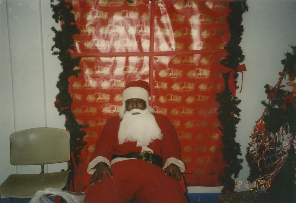 Black Hawk, Portraits - Individual, boys & girls clubs of america, Boys & Girls Clubs of the Cedar Valley, IA, Iowa, boys and girls clubs of america, ia, christmas, santa claus, history, historic, Waterloo, costume, United States, People of Color, santa, Holidays, Photos
