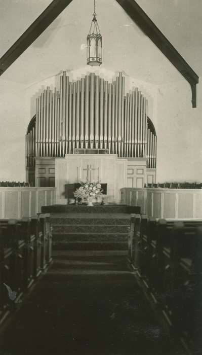 church, Iowa History, history of Iowa, chapel, organ, McMurray, Doug, Religion, Iowa, Webster City, IA