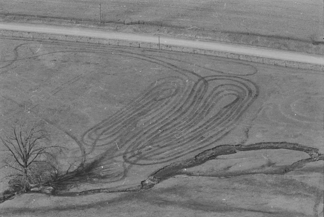 Lemberger, LeAnn, field, Ottumwa, IA, dirt road, Iowa, Iowa History, track, Aerial Shots, history of Iowa, Farms
