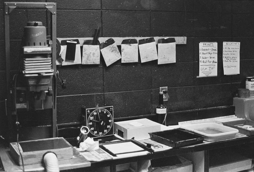 history, Coon Rapids Enterprise, Photos, IA, ia, Coon Rapids, historic, United States, Iowa, dark room, Schools and Education