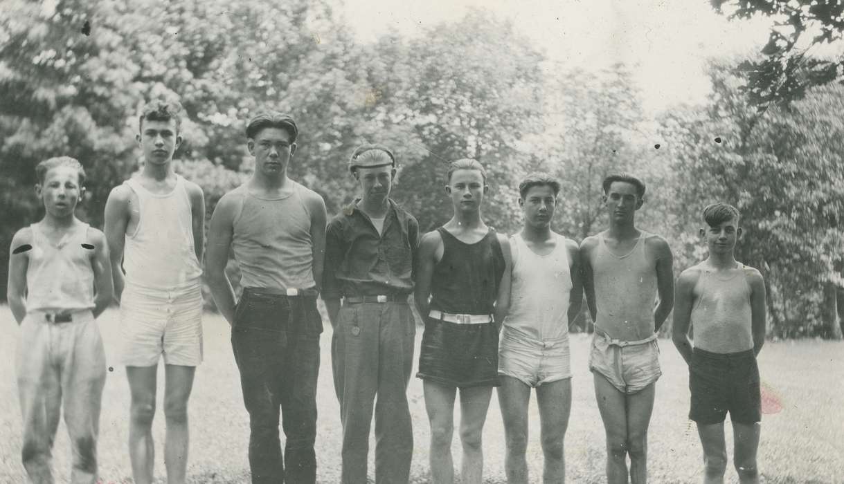 boy scouts, Lehigh, IA, McMurray, Doug, Portraits - Group, Iowa, Iowa History, history of Iowa