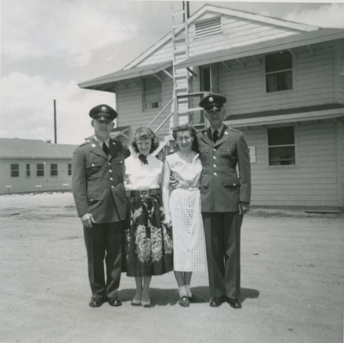 Military and Veterans, Travel, CO, Iowa, Iowa History, Portraits - Group, Mitchell, LaVonne, history of Iowa